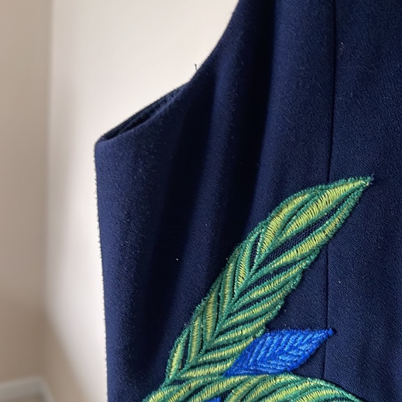 Lilly Pulitzer Jamie Dress Peacock Embroidery - Picture 10 of 13